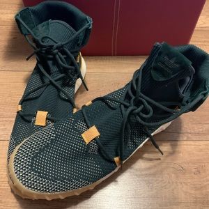 Men’s Adidas Tubular Green Running Shoes